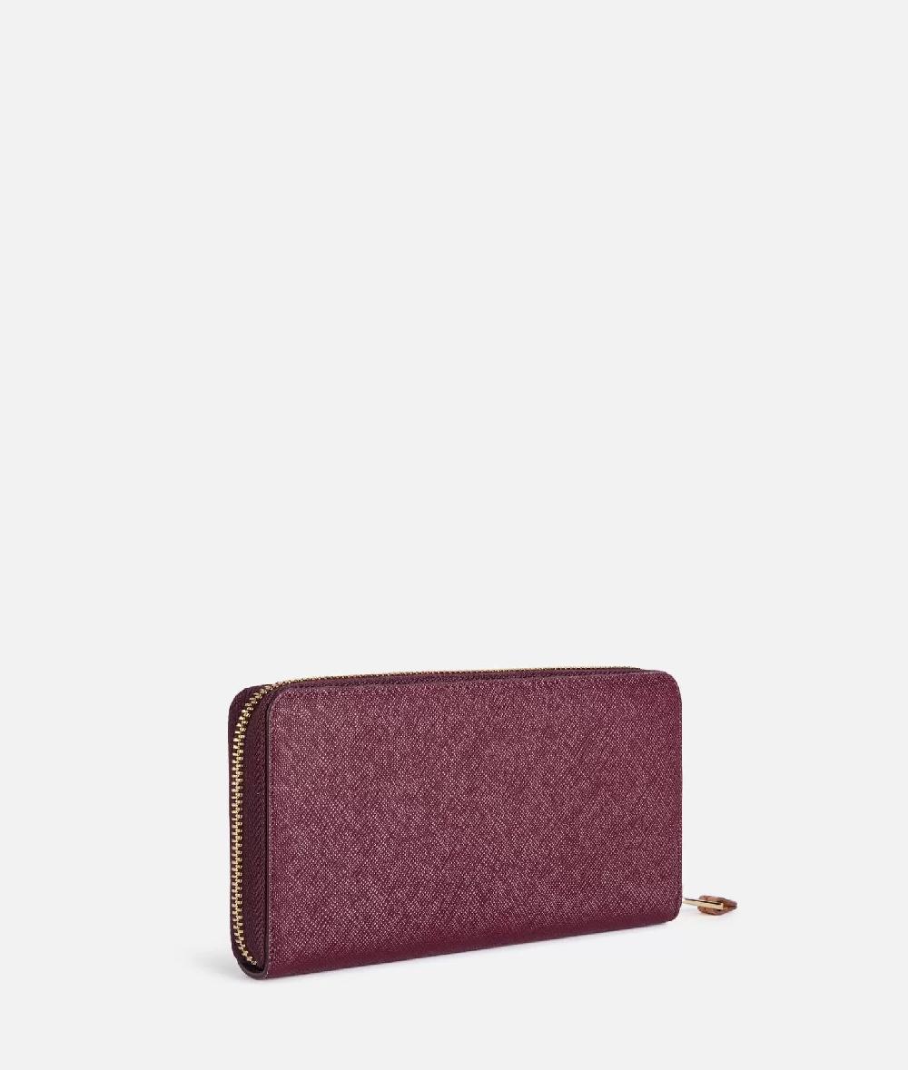 Alviero Martini 1a Classe Digital City Portafoglio Zip Around Burgundy