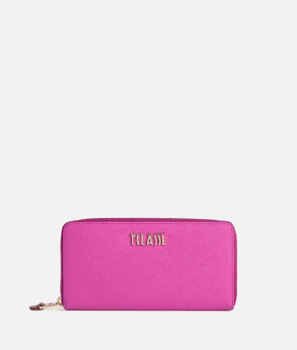 Alviero martini 1a classe Digital City portafoglio zip around Ciclamino