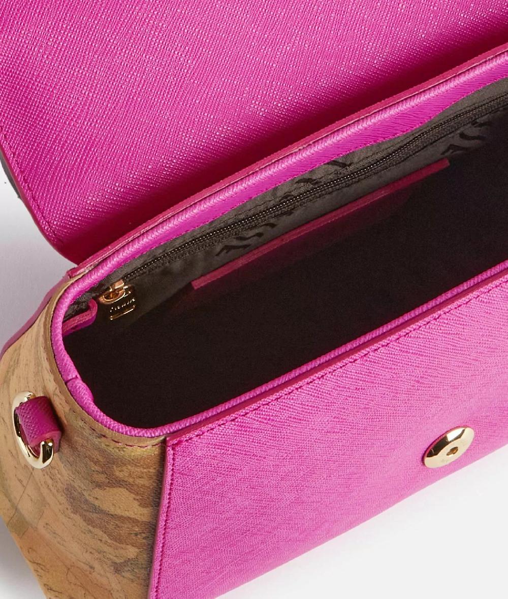 Alviero Martini 1a Classe Digital City Tracolla Con Patta Ciclamino