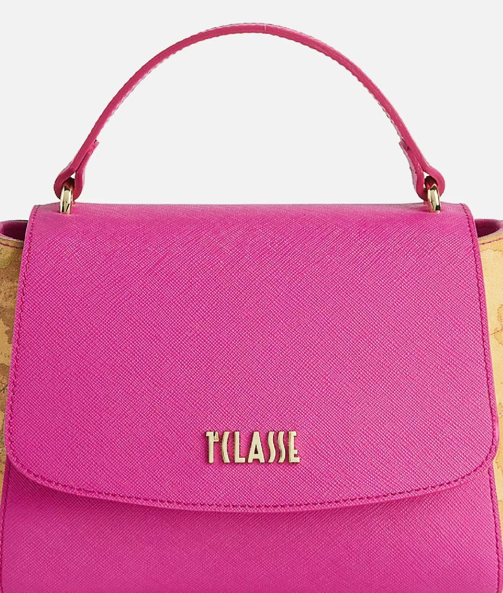 Alviero Martini 1a Classe Digital City Tracolla Con Patta Ciclamino