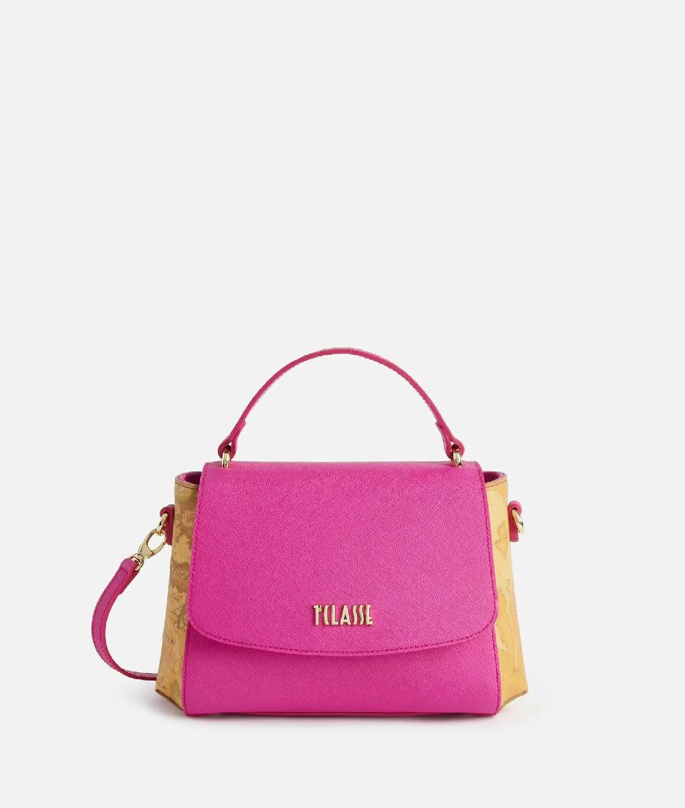 Alviero martini 1a classe Digital City tracolla con patta Ciclamino