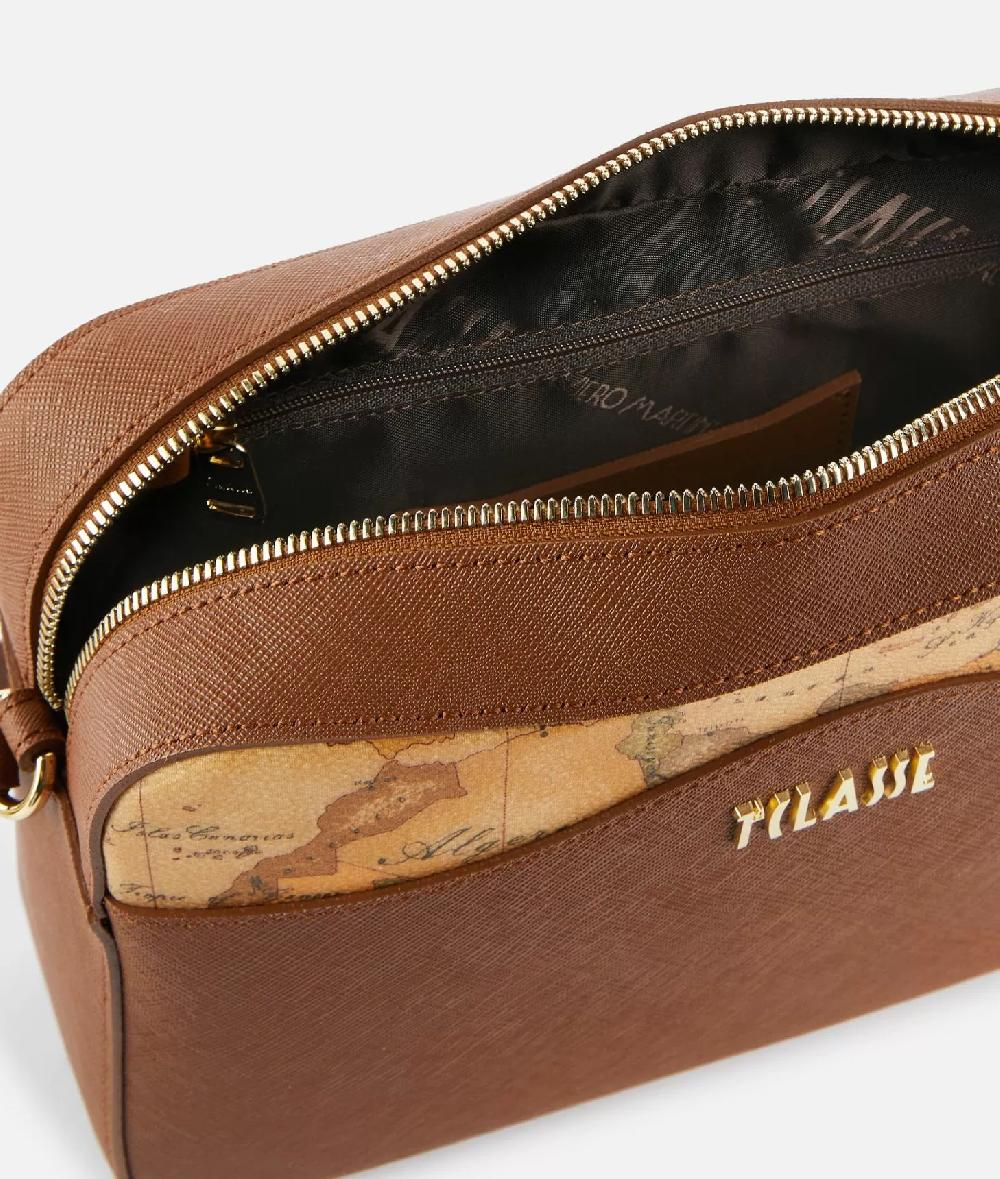 Alviero Martini 1a Classe Digital City Tracolla Reporter Castagna