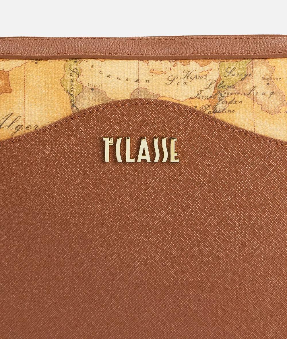 Alviero Martini 1a Classe Digital City Tracolla Reporter Castagna