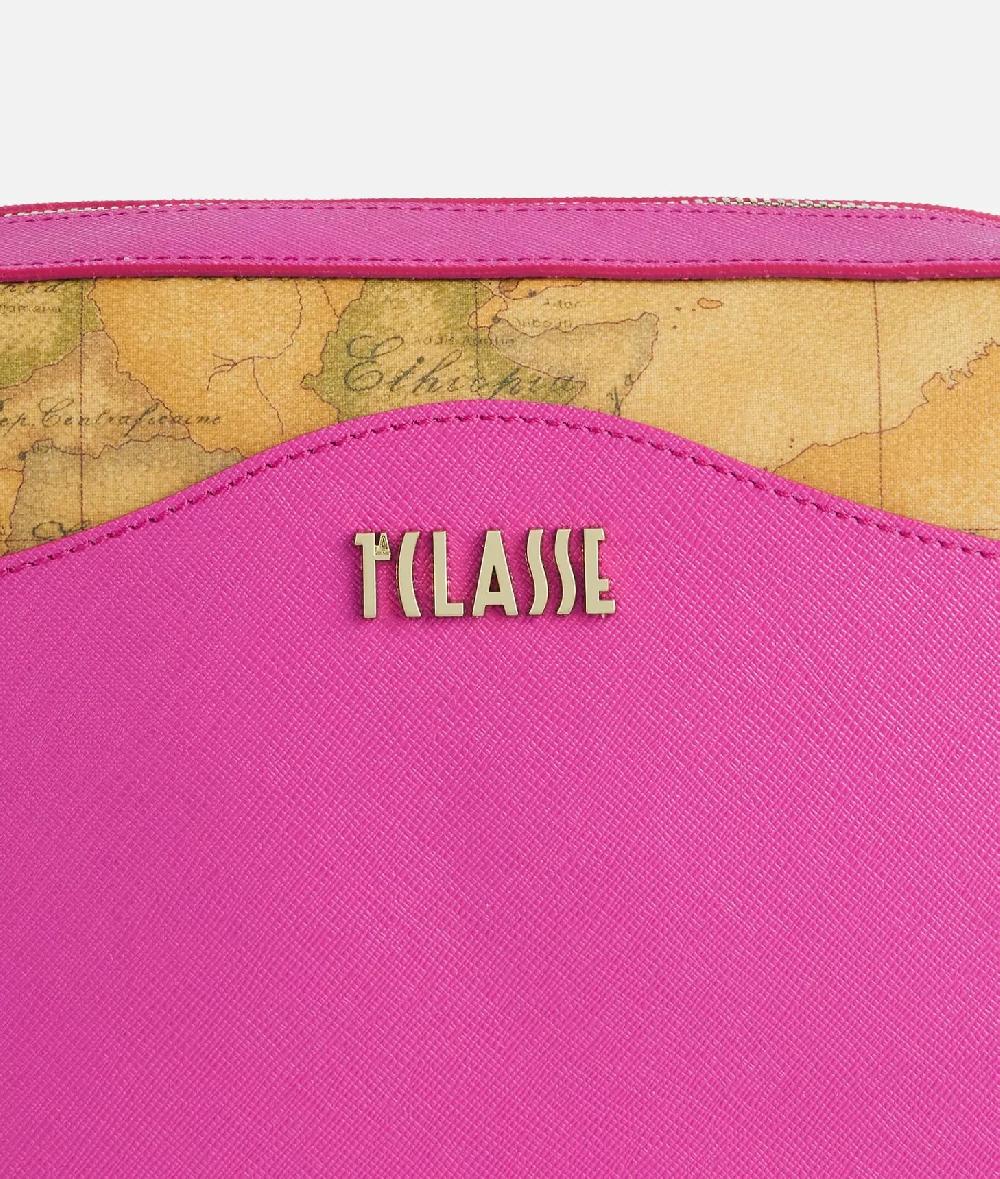 Alviero Martini 1a Classe Digital City Tracolla Reporter Ciclamino