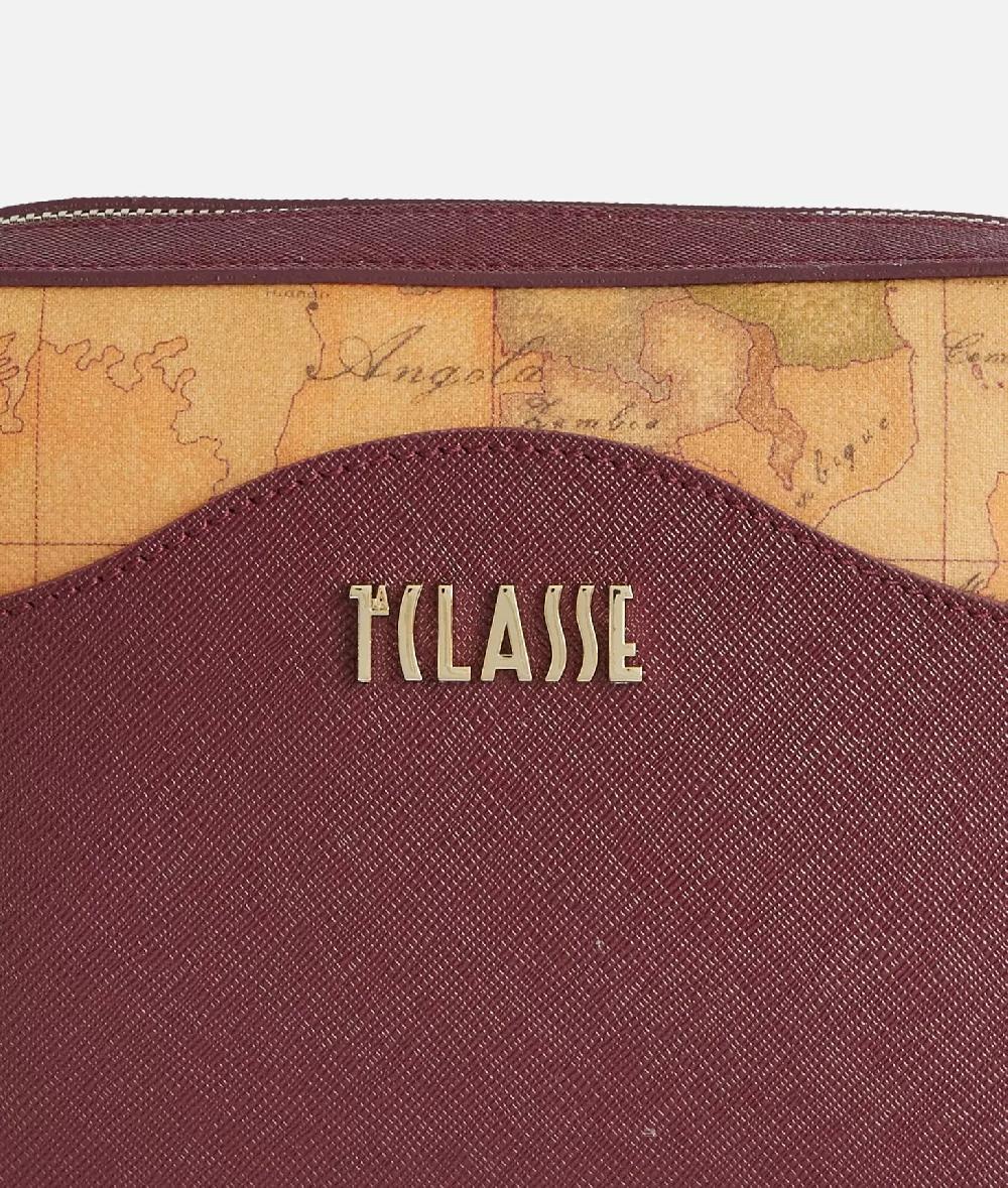 Alviero Martini 1a Classe Digital City Tracollina Reporter Burgundy