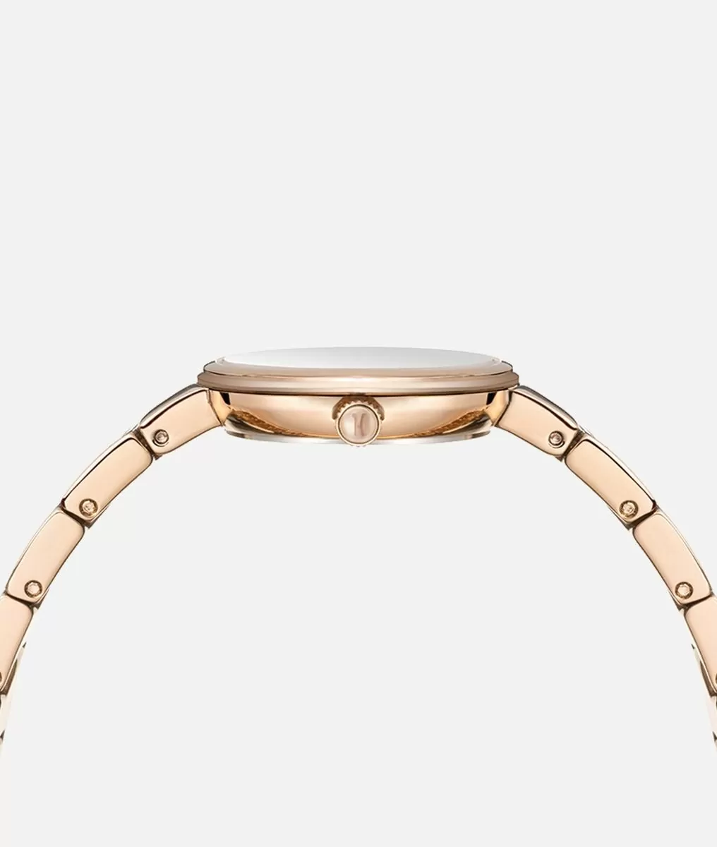 Alviero Martini 1a Classe Djerba Orologio In Acciaio Inossidabile Oro Rosa