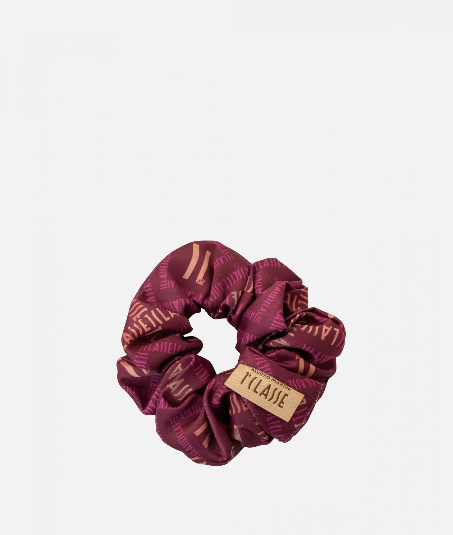 Alviero Martini 1a Classe Elastico Per Capelli Maxi Stampa Logomania Ciclamino