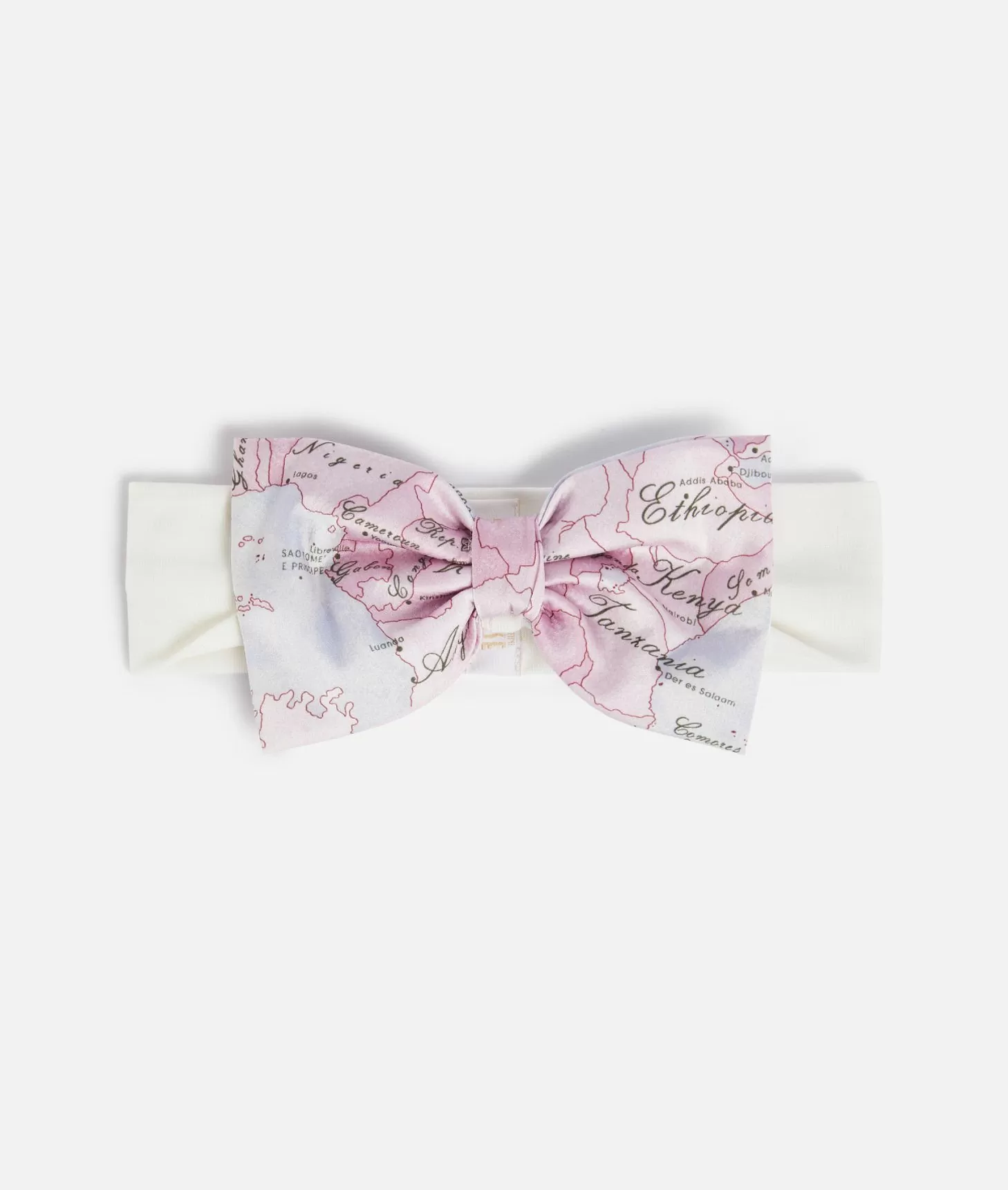 Alviero martini 1a classe Fascia per capelli con fiocco Geo Lady Rosa