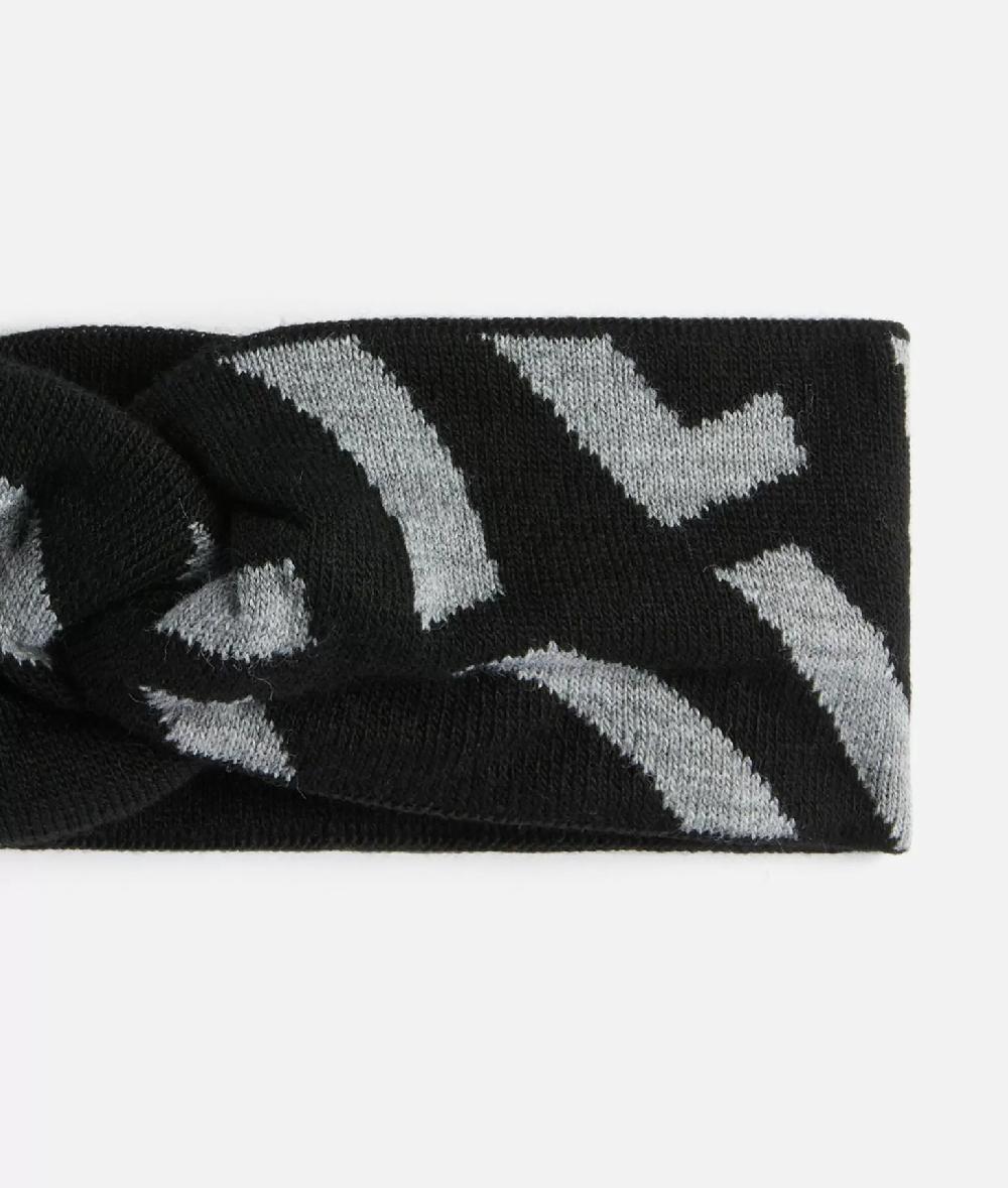 Alviero Martini 1a Classe Fascia Per Capelli Con Logo 1C Nera