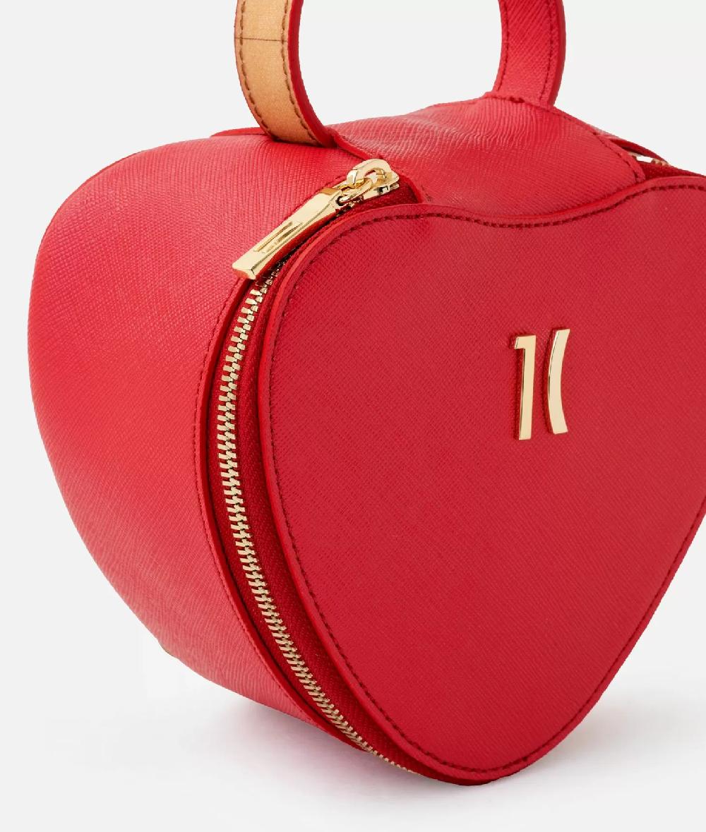 Alviero Martini 1a Classe Flying City Beauty Case A Cuore Rosso Perlato