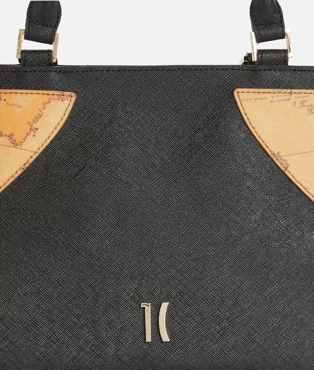 Alviero Martini 1a Classe Flying City Borsa A Mano Con Tracolla Nera