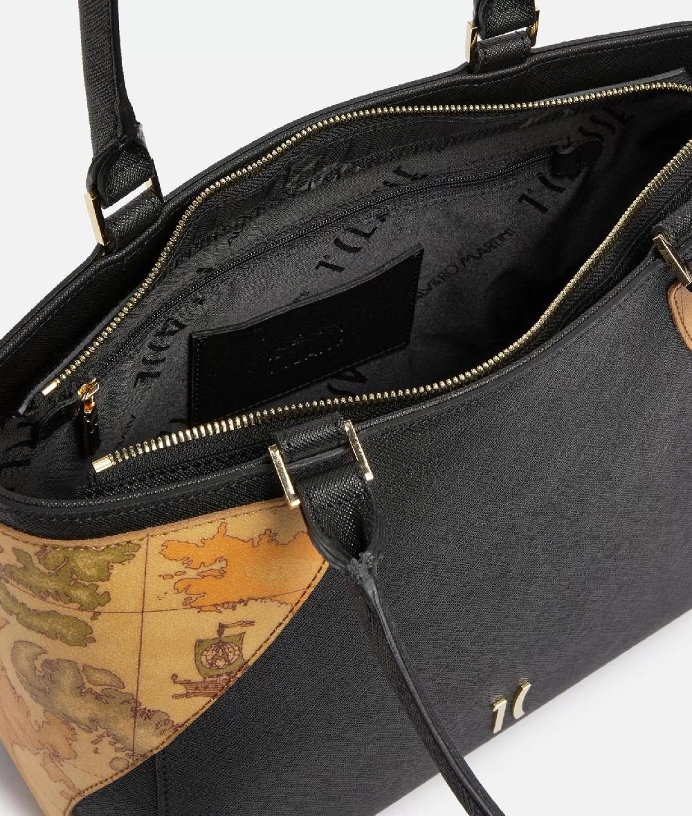 Alviero Martini 1a Classe Flying City Borsa Shopping Nera