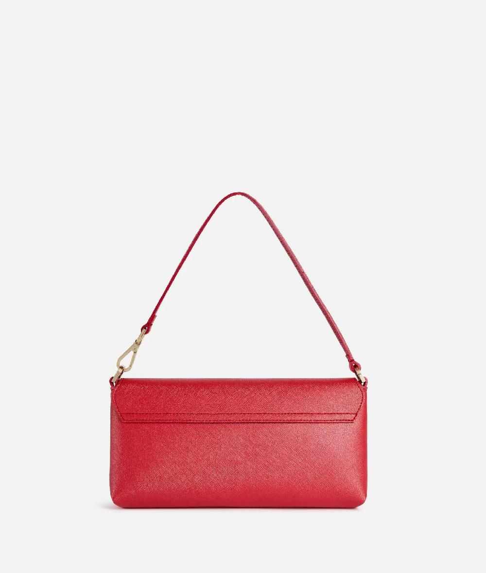 Alviero Martini 1a Classe Flying City Pochette Con Patta Rosso Perlato