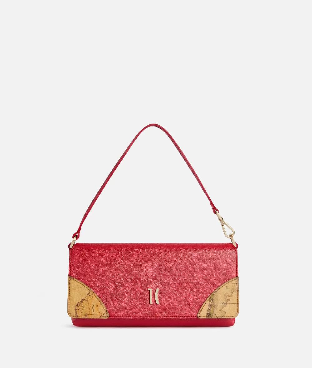 Alviero martini 1a classe Flying City pochette con patta Rosso Perlato