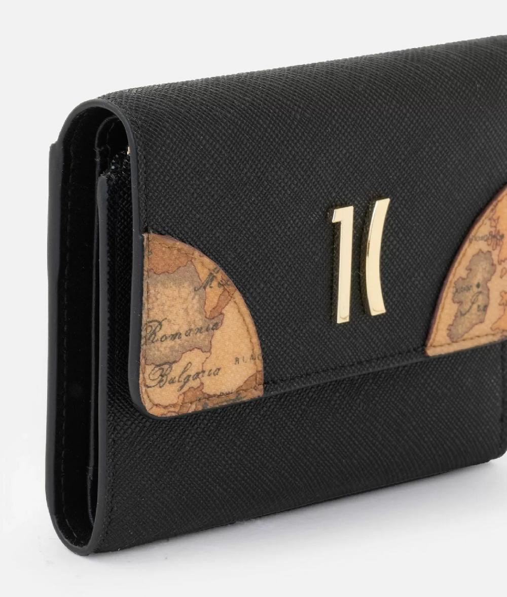 Alviero Martini 1a Classe Flying City Portafoglio Bifolder Piccolo Nero