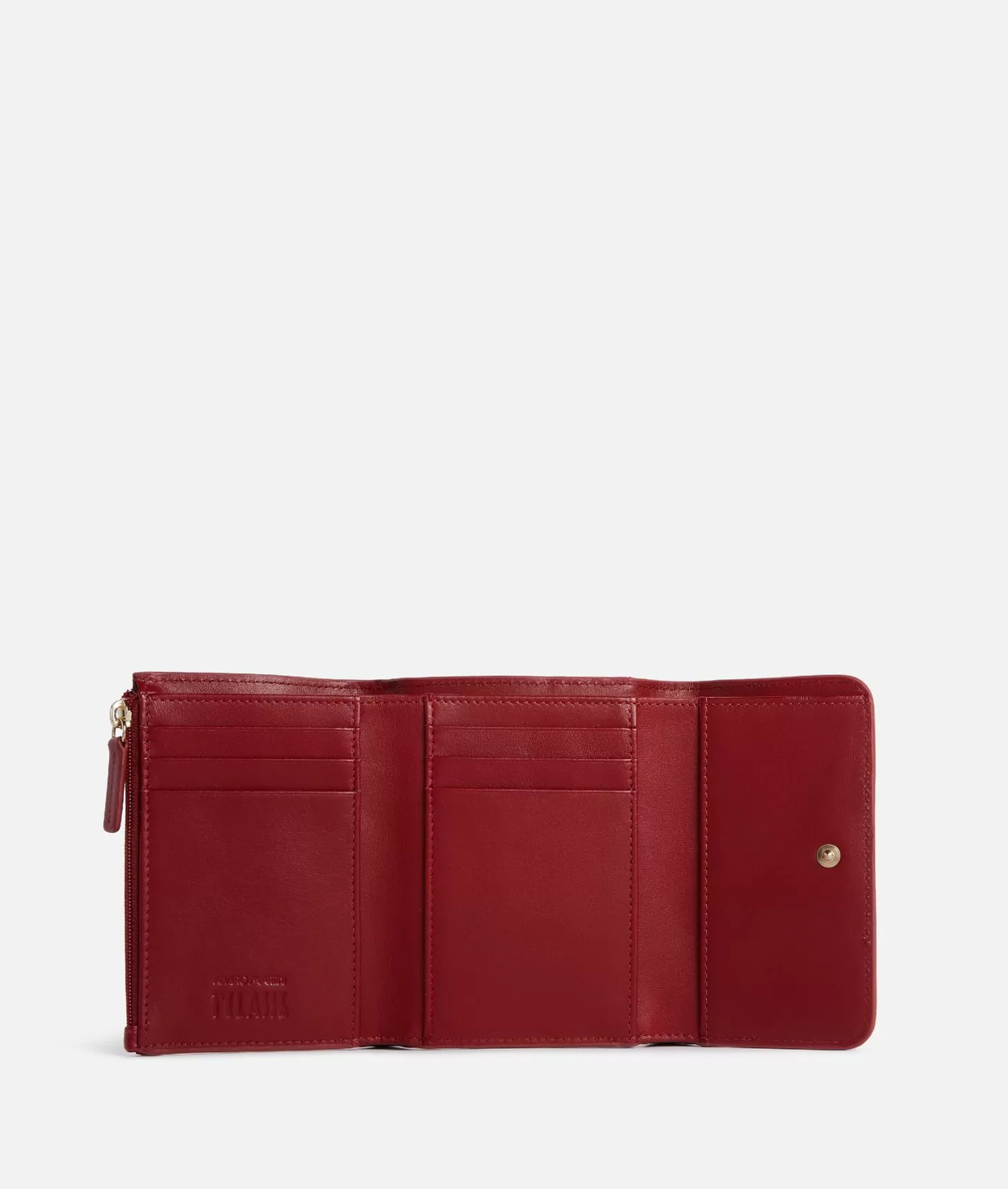 Alviero Martini 1a Classe Flying City Portafoglio Bifolder Piccolo Rosso Perlato