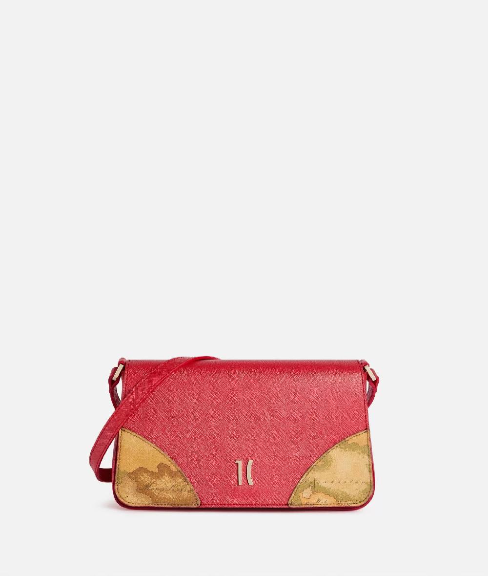 Alviero martini 1a classe Flying City tracolla con patta Rosso Perlato