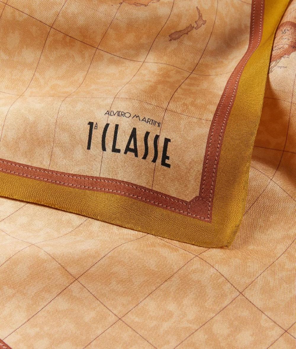 Alviero Martini 1a Classe Foulard Geo Classic 70x70 Olio