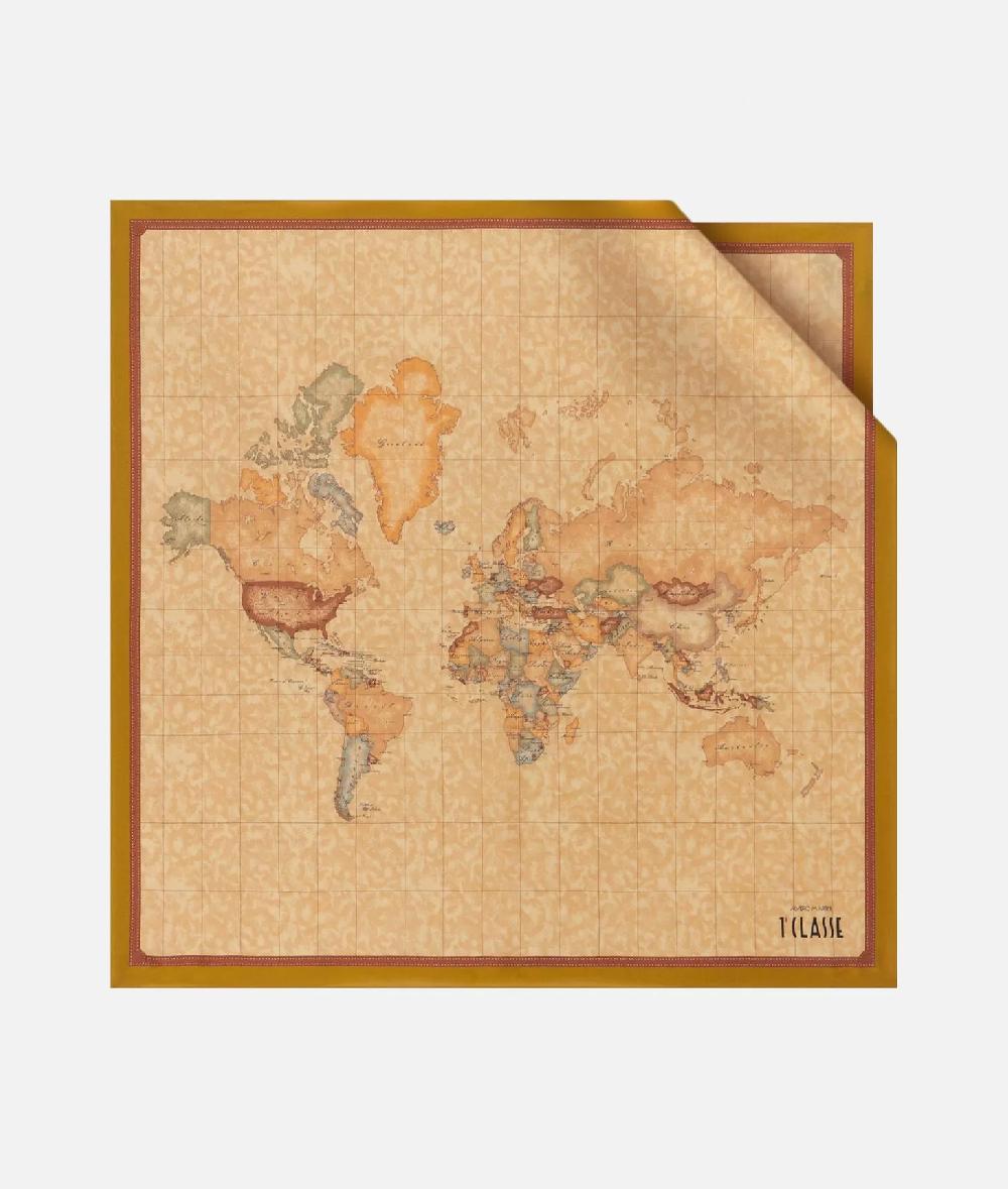 Alviero martini 1a classe Foulard Geo Classic 70x70 Olio