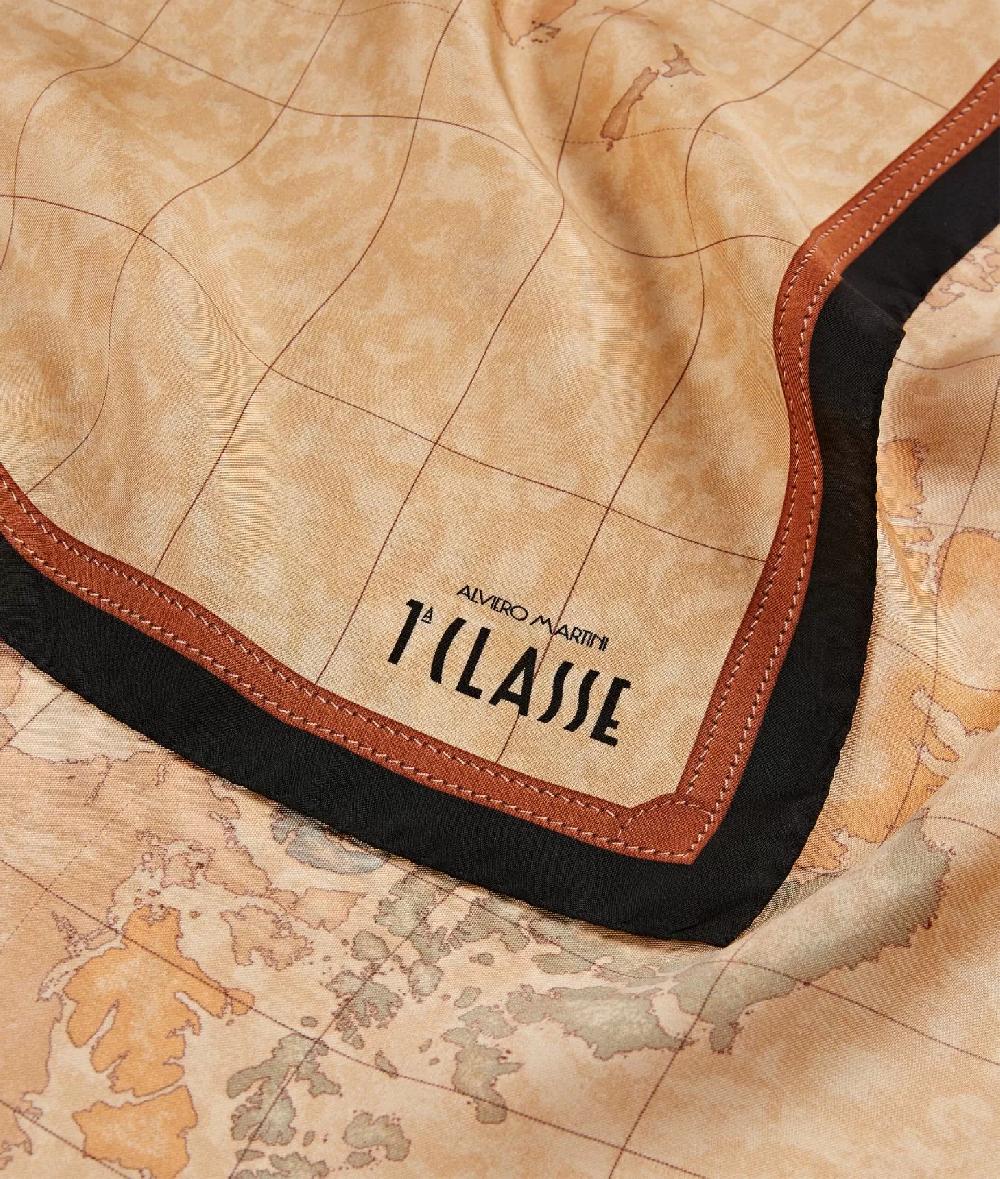 Alviero Martini 1a Classe Foulard Geo Classic 90x90 Nero