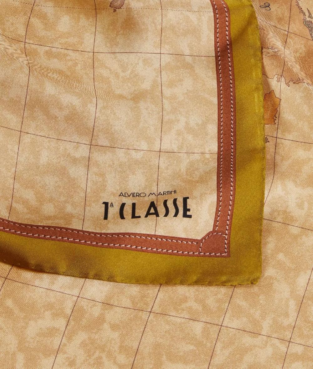 Alviero Martini 1a Classe Foulard Geo Classic 90x90 Olio