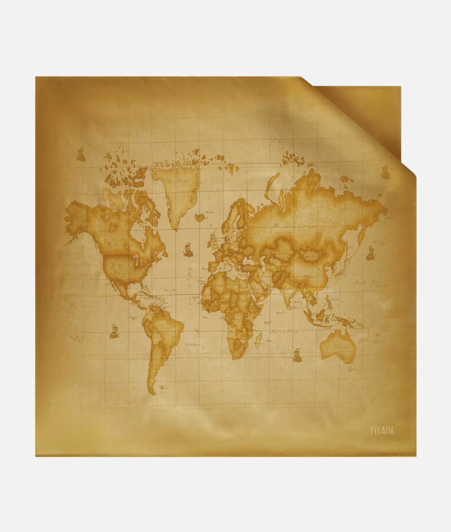 Alviero martini 1a classe Foulard Geo Sfumato 90x90 Olio