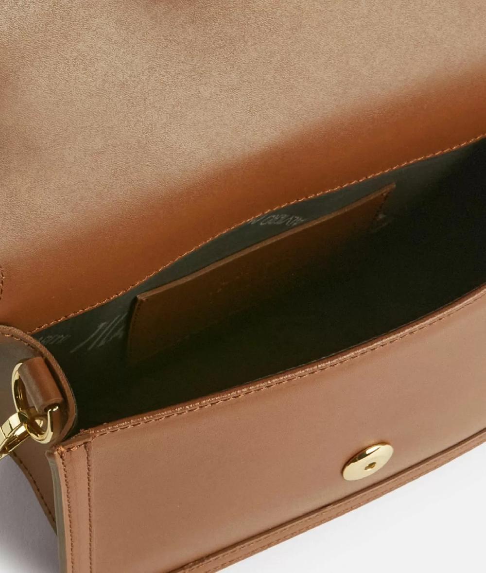 Alviero Martini 1a Classe Frame Bag Tracollina Con Patta Castagna