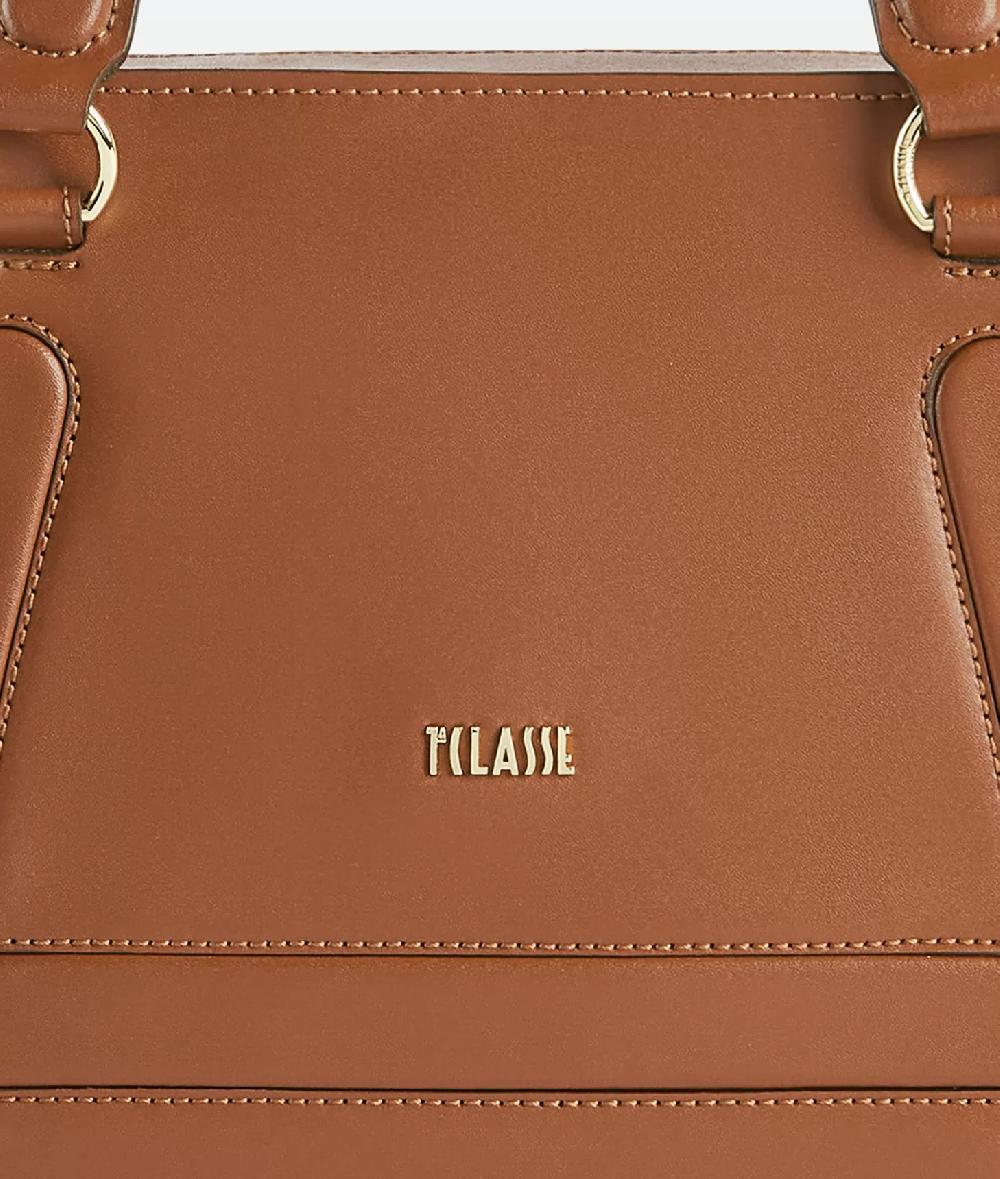 Alviero Martini 1a Classe Future Bag Borsa A Mano Con Tracolla Castagna