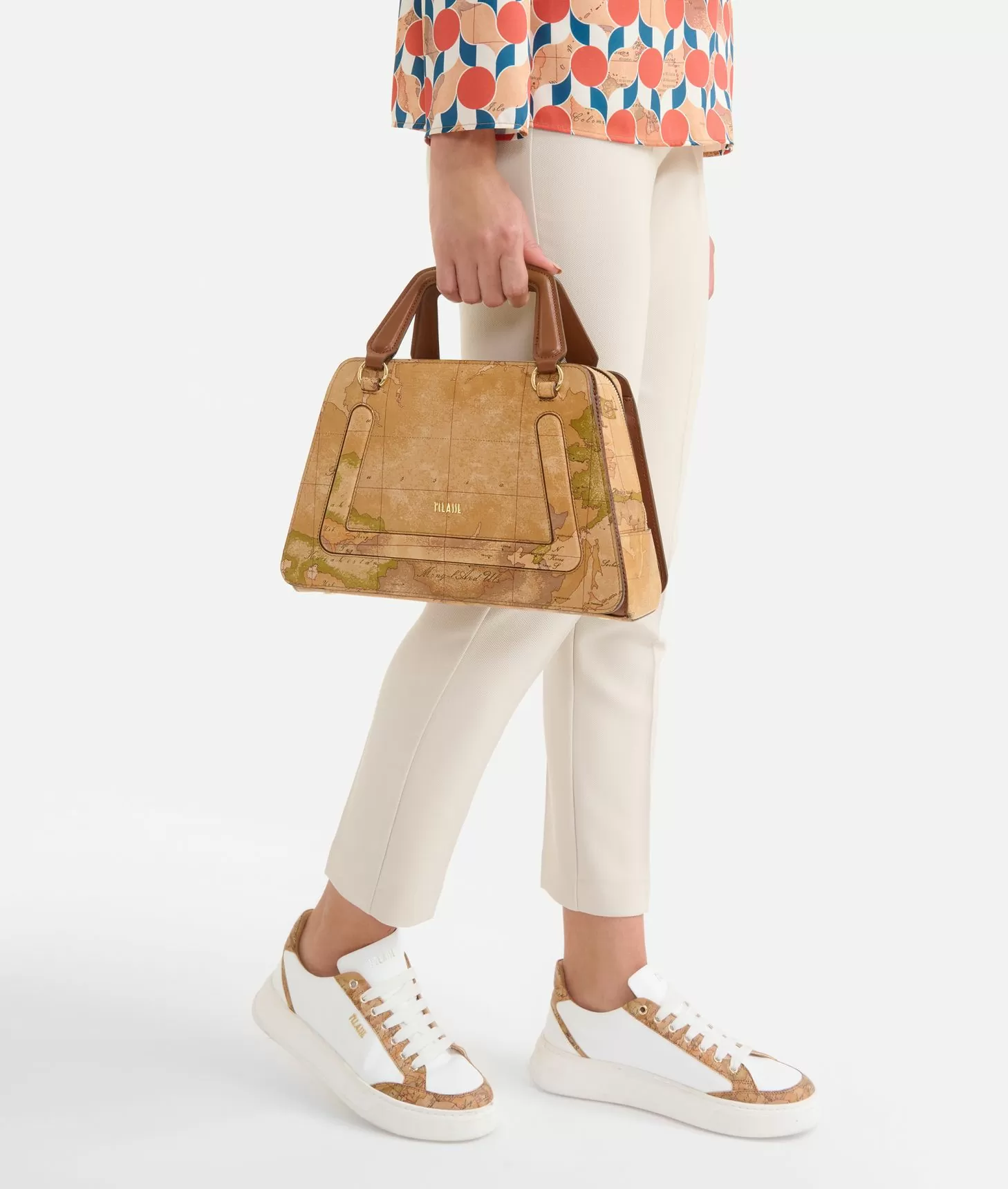 Alviero Martini 1a Classe Future Bag Borsa A Mano Con Tracolla Geo Classic