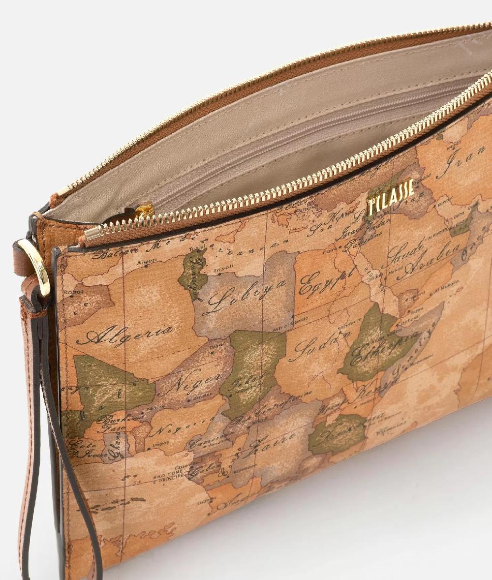 Alviero Martini 1a Classe Future Bag Clutch Con Polsiera Geo Classic