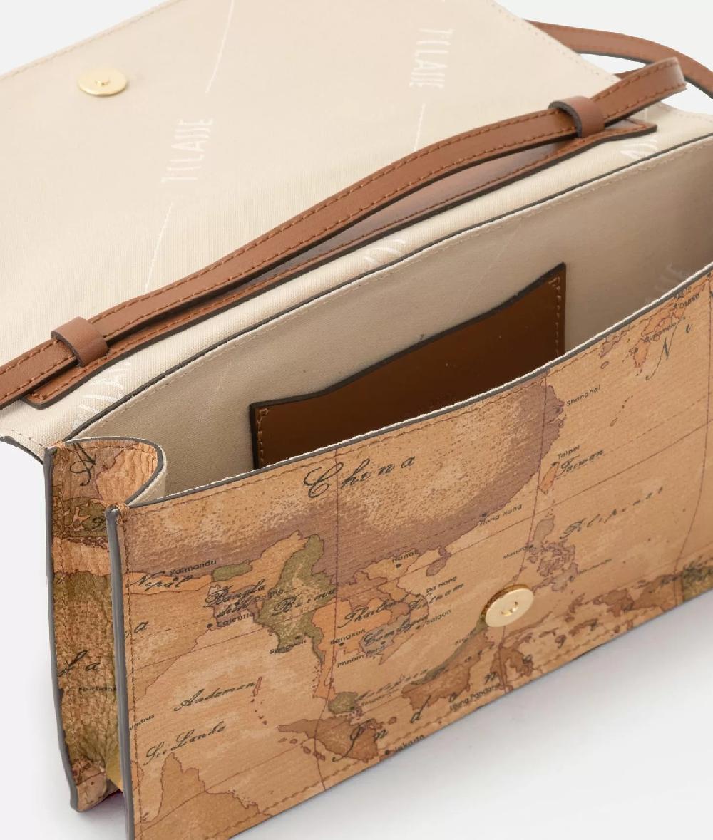 Alviero Martini 1a Classe Future Bag Pochette Con Patta E Tracolla Geo Classic