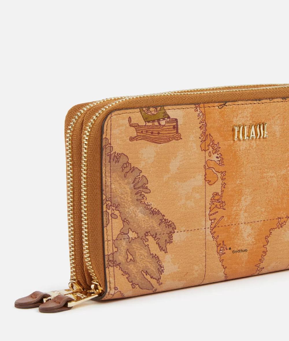 Alviero Martini 1a Classe Future Bag Portafoglio Zip Around Doppio Geo Classic