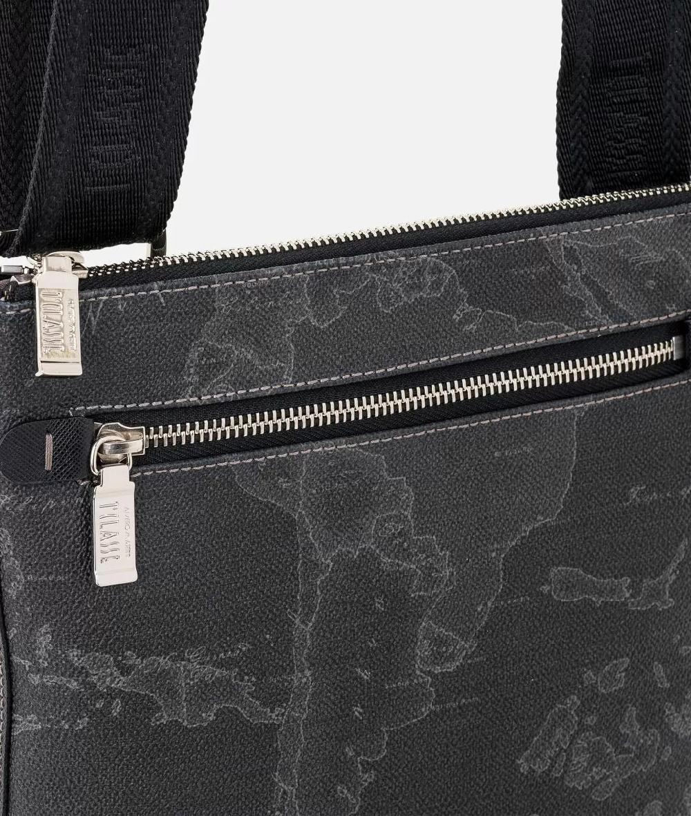 Alviero Martini 1a Classe Geo Black Bandoliera Media