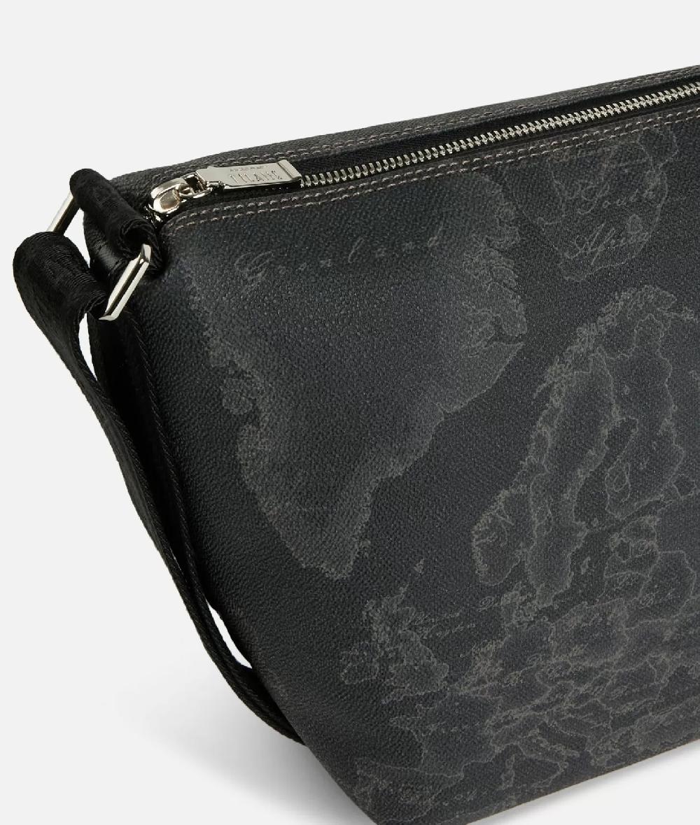 Alviero Martini 1a Classe Geo Black Borsa Grande A Tracolla