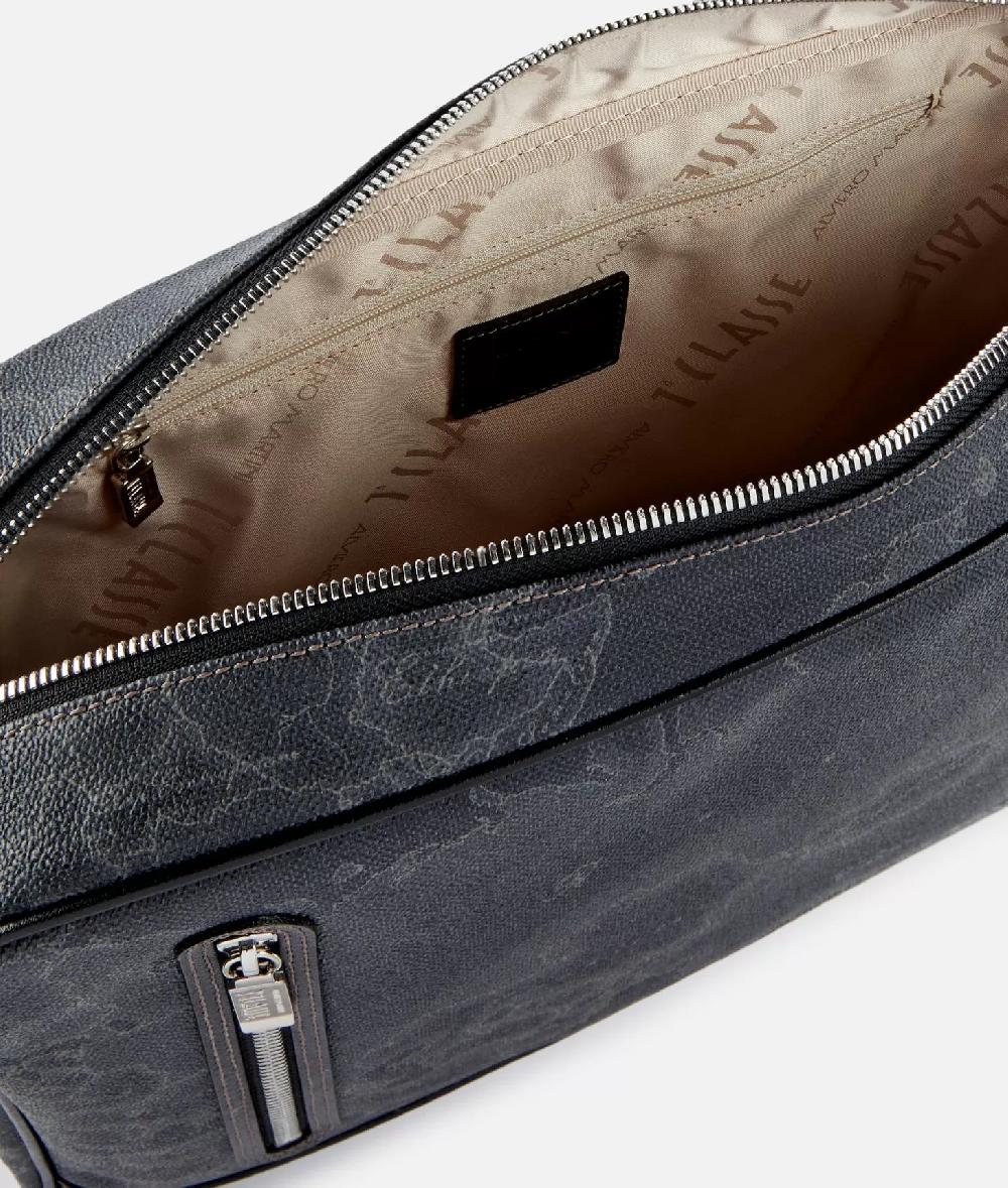 Alviero Martini 1a Classe Geo Black Borsa Messenger