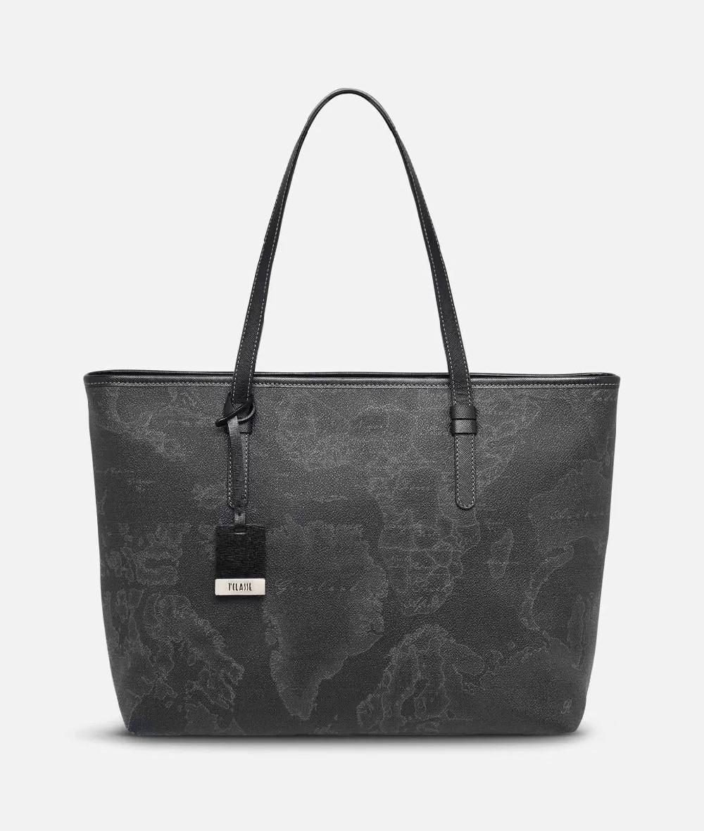 Alviero martini 1a classe Geo Black Borsa shopping grande Geo Dark
