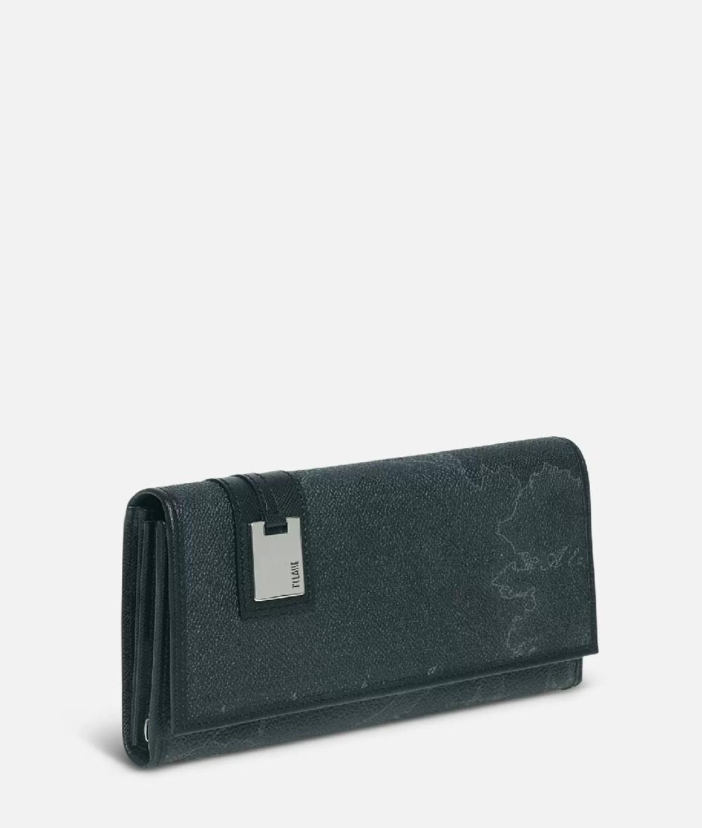 Alviero Martini 1a Classe Geo Black Portafogli Grande