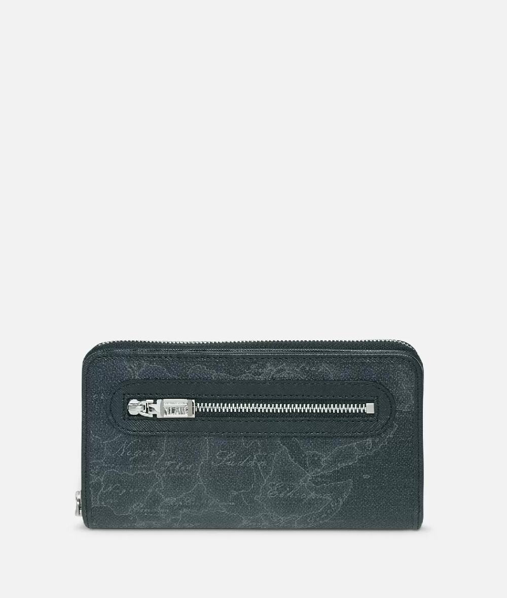 Alviero martini 1a classe Geo Black Portafogli grande con zip