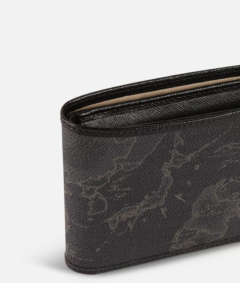 Alviero Martini 1a Classe Geo Black Portafoglio Da Uomo Nero