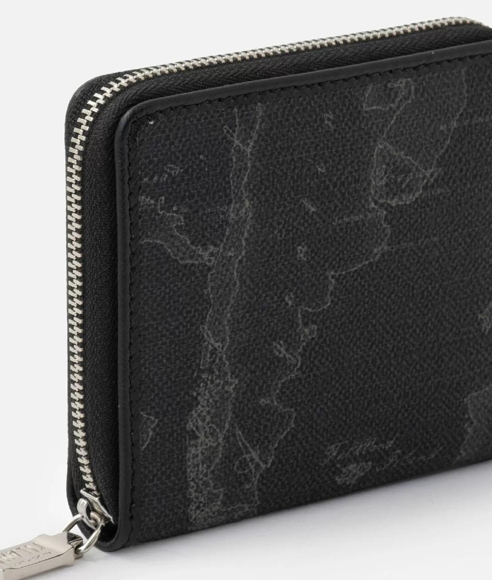 Alviero Martini 1a Classe Geo Black Portafoglio Ziparound Piccolo