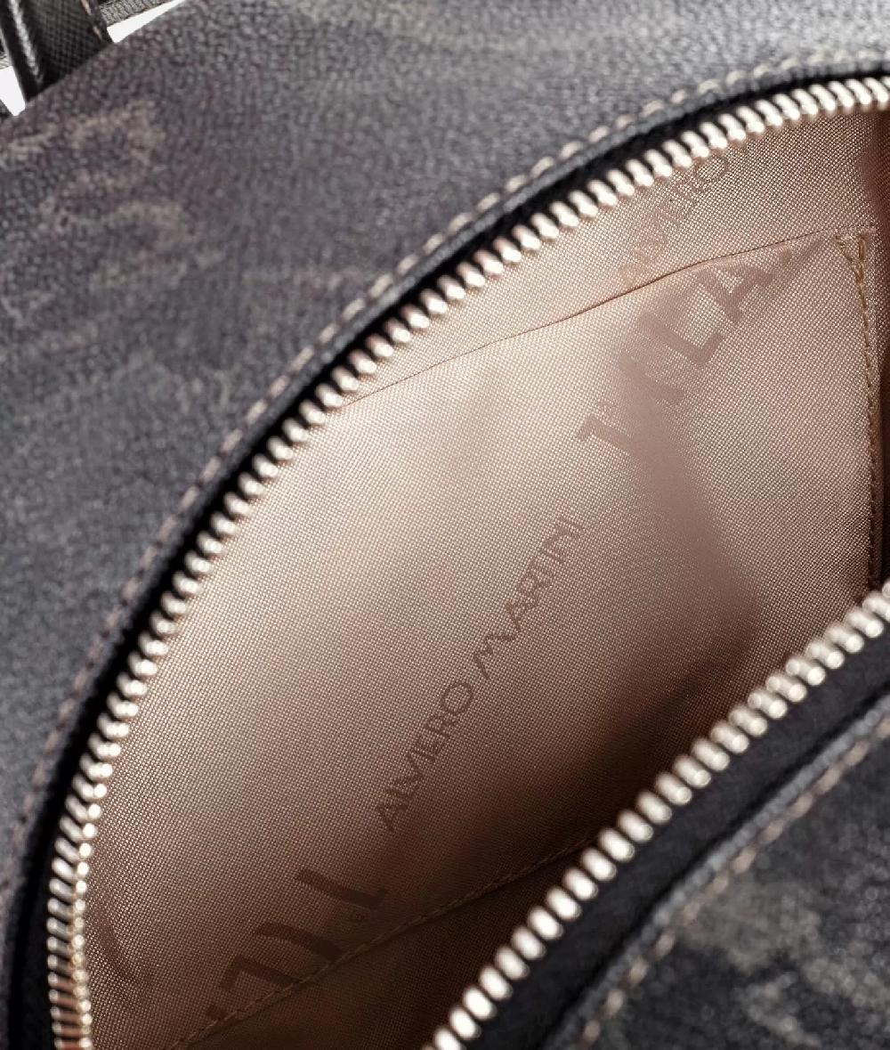 Alviero Martini 1a Classe Geo Black Zainetto Con Logo 1° Classe