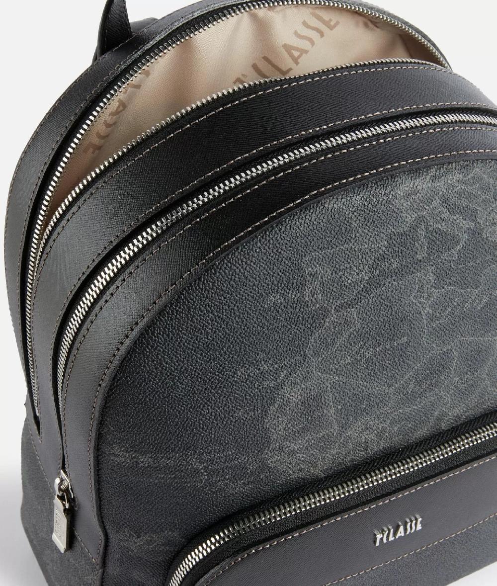 Alviero Martini 1a Classe Geo Black Zaino Doppia Zip