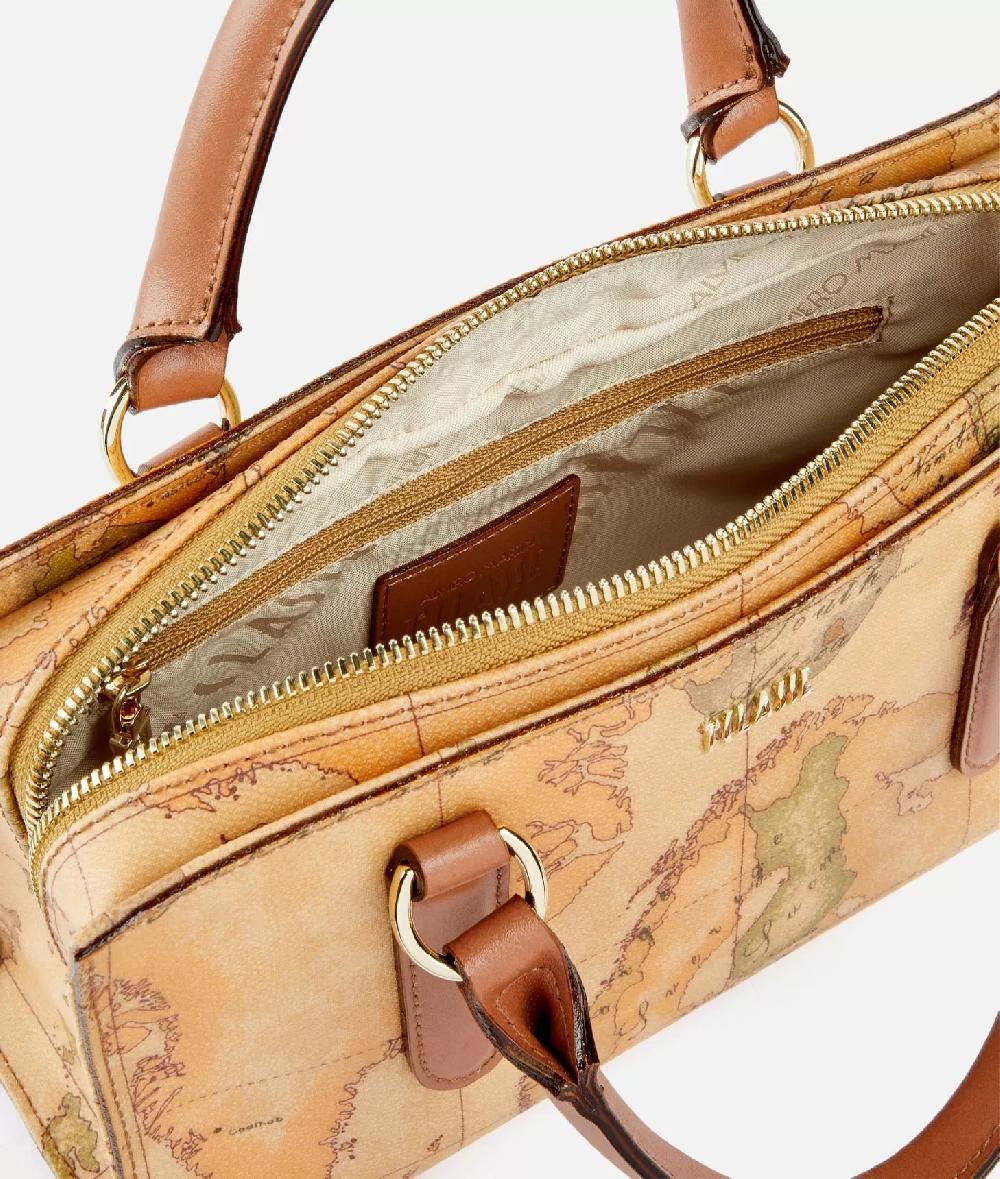 Alviero Martini 1a Classe Geo Classic Borsa A Mano Con Tracolla A Nastro