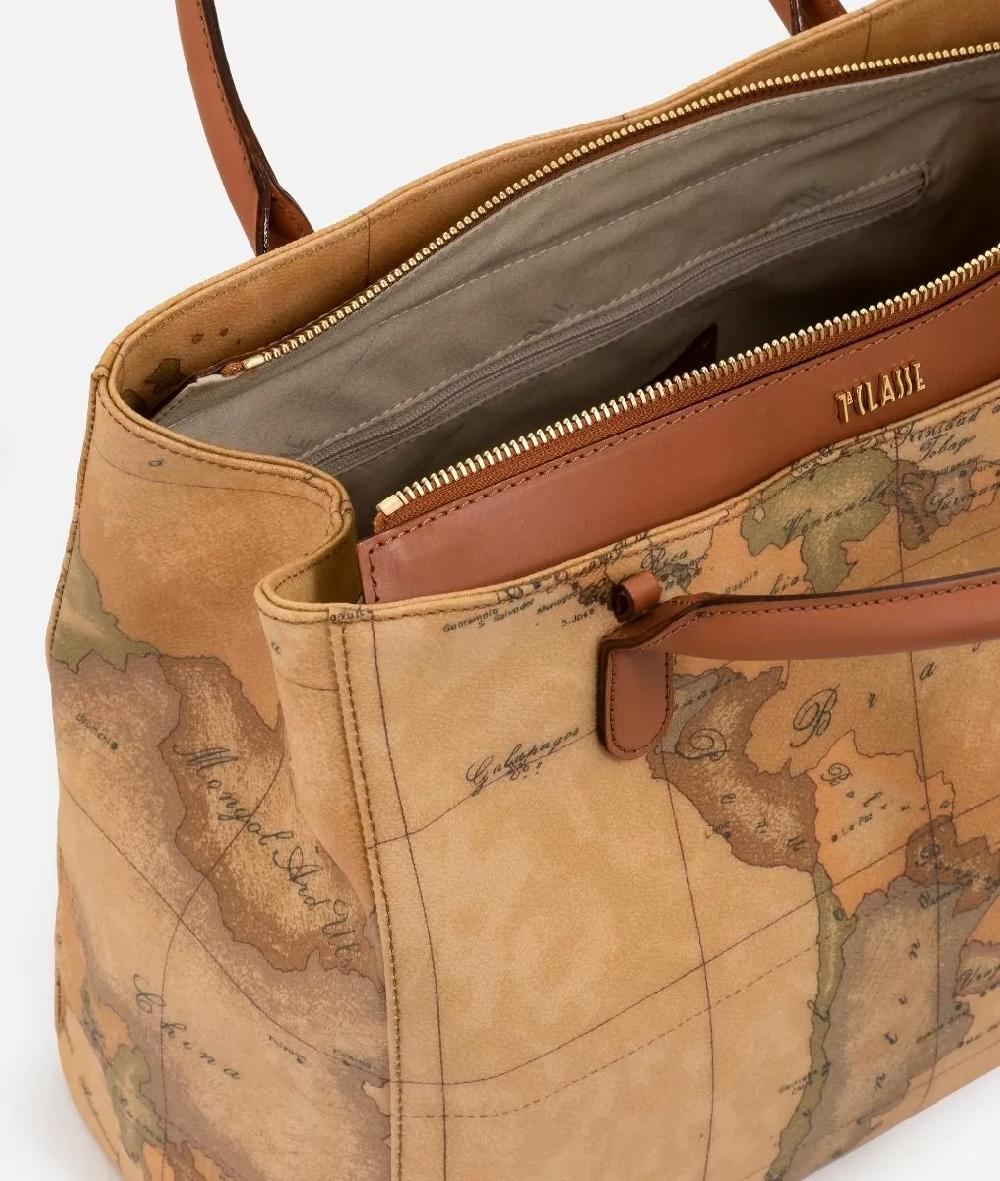 Alviero Martini 1a Classe Geo Classic Borsa A Mano Grande Con Tracolla
