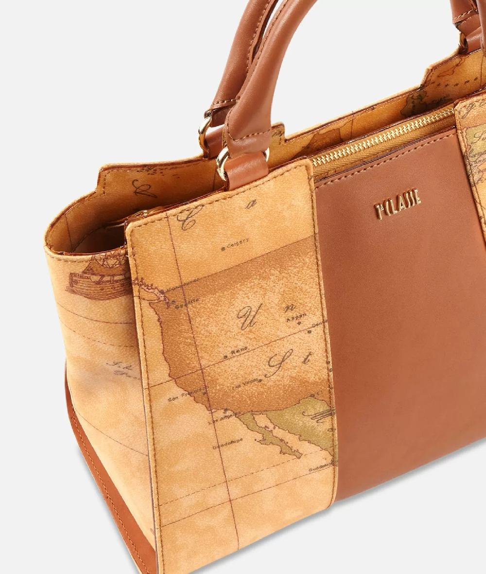 Alviero Martini 1a Classe Geo Classic Borsa A Mano Piccola Con Inserto Centrale