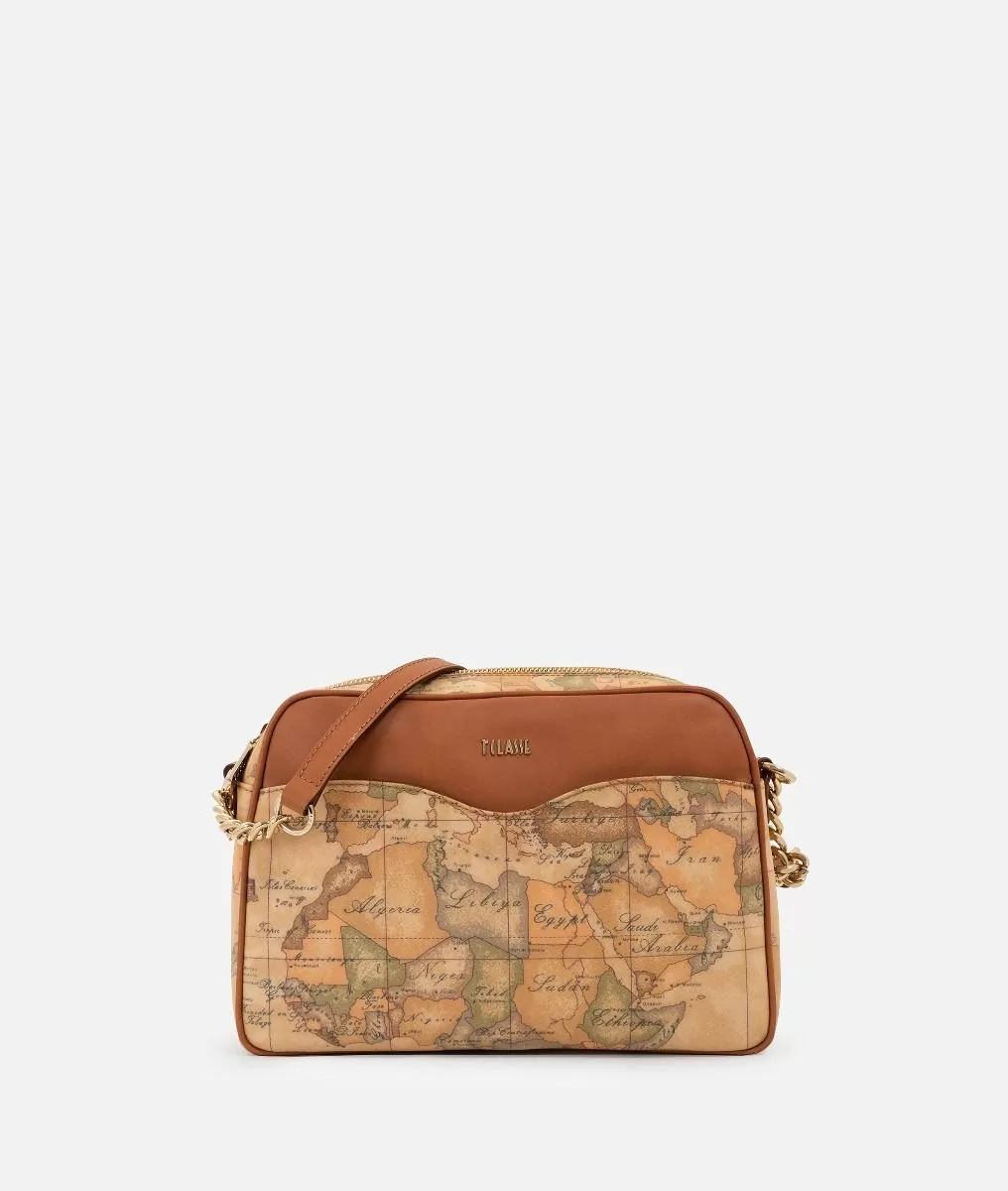 Alviero martini 1a classe Geo Classic borsa a tracolla grande