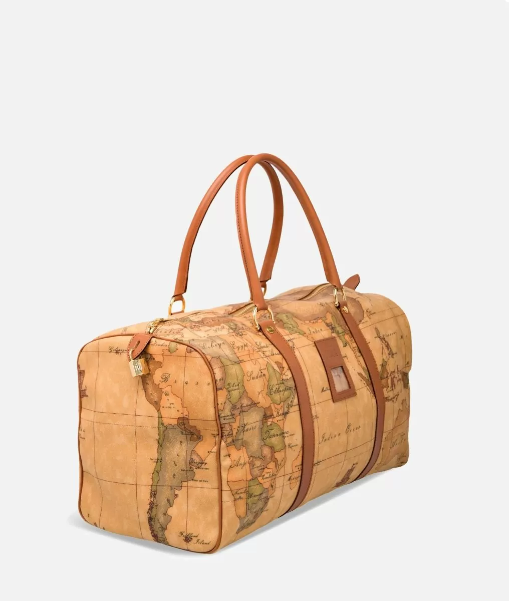 Alviero Martini 1a Classe Geo Classic Borsa Da Viaggio Con Zip