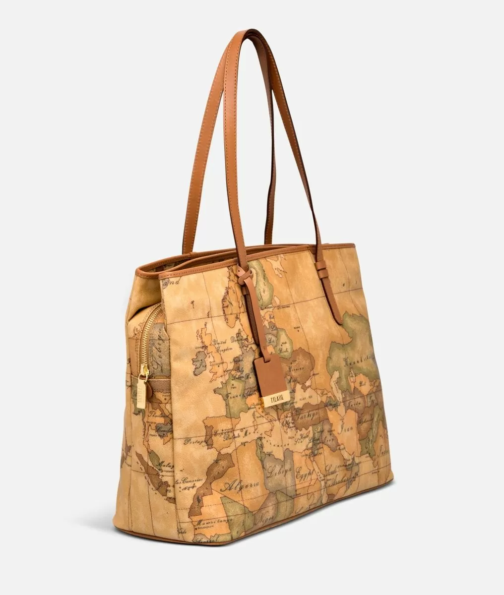 Alviero Martini 1a Classe Geo Classic Borsa Grande A Spalla Da Lavoro