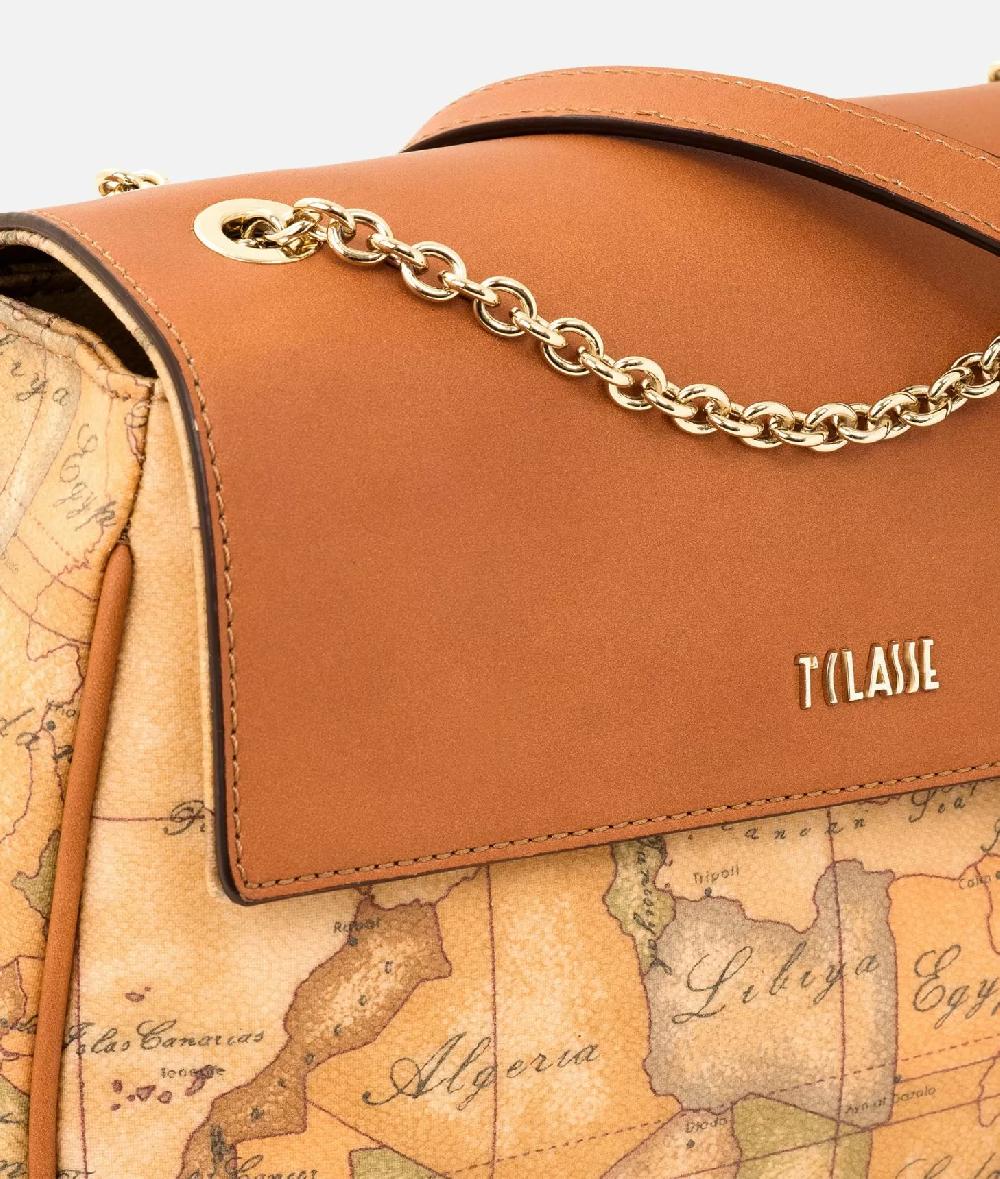 Alviero Martini 1a Classe Geo Classic Borsa Mini Con Battente In Pelle