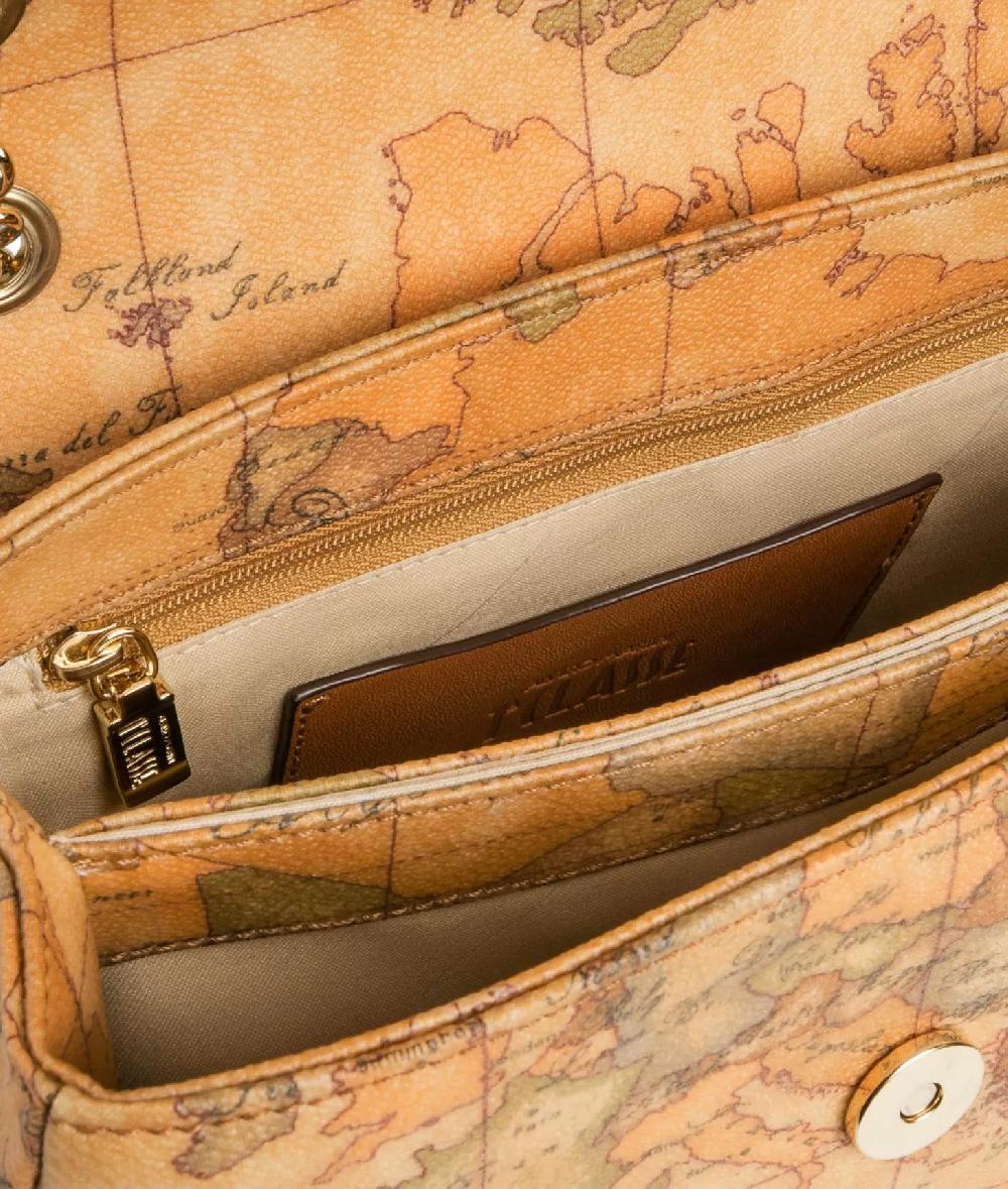 Alviero Martini 1a Classe Geo Classic Borsa Mini Con Battente In Pelle